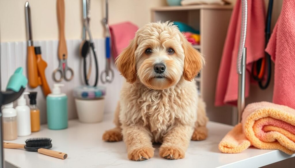 goldendoodle grooming routine