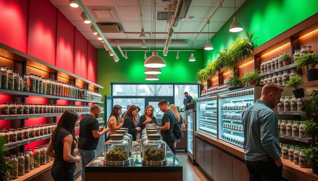 cannabis retail stores shopping experience