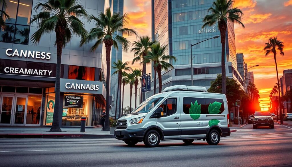 downtown LA weed delivery service